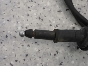 KIA SOUL I 09-13 LINKA OTWIERANIA MASKI 3/4 MINIATURA