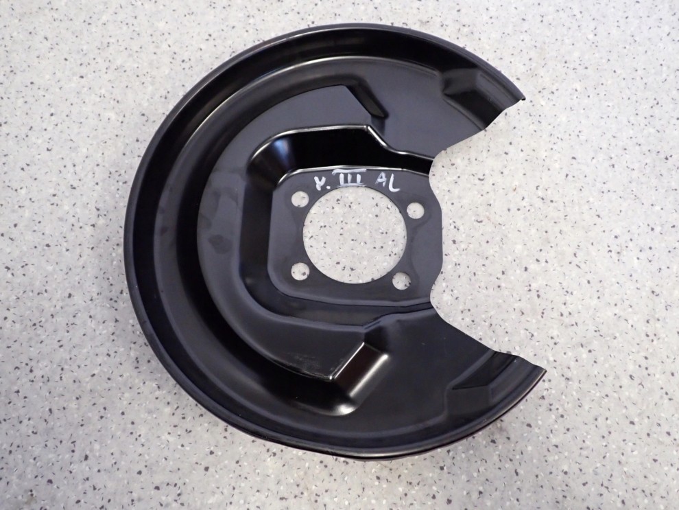 TOYOTA YARIS III 2011- TARCZA OSŁONA TARCZY HAMULCOWEJ TYLNA LEWA 1/2