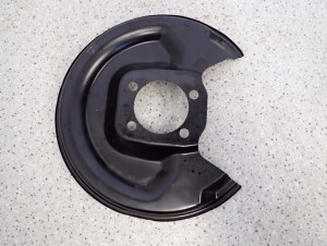 TOYOTA YARIS III 2011- TARCZA OSŁONA TARCZY HAMULCOWEJ TYLNA PRAWA 2/2 MINIATURA