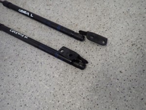 SUZUKI CELERIO 14-19 SIŁOWNIKI KLAPY BAGAŻNIKA 4/4 MINIATURA