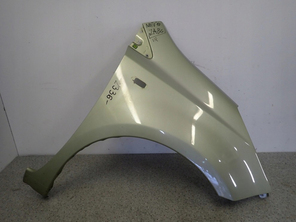 NISSAN NOTE E11 06-12 BŁOTNIK PRZEDNI PRAWY JAB 1/14