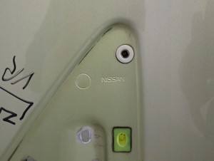 NISSAN NOTE E11 06-12 BŁOTNIK PRZEDNI PRAWY JAB 12/14 MINIATURA