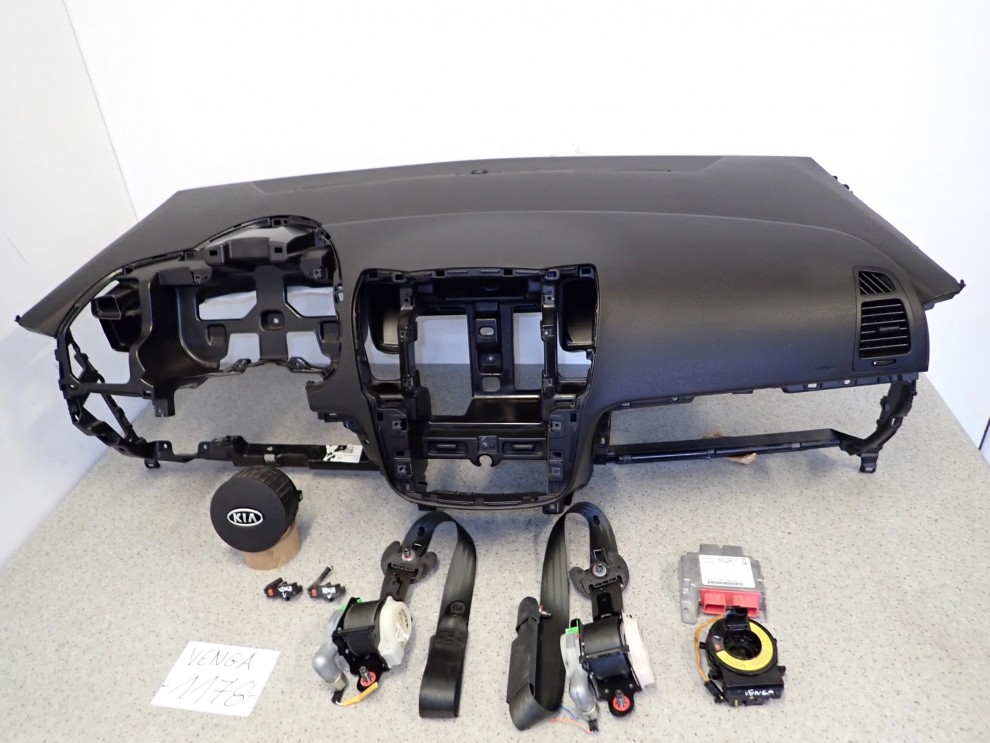 KIA VENGA 09- PODUSZKI POWIETRZNE ZESTAW ORYGINAŁ KIA 2/13