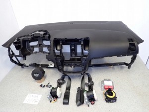 KIA VENGA 09- PODUSZKI POWIETRZNE ZESTAW ORYGINAŁ KIA 3/13 MINIATURA