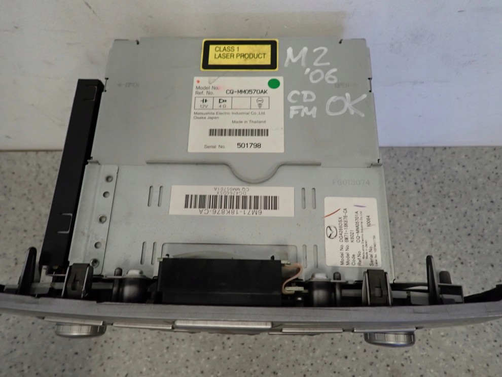 MAZDA2 MAZDA 2 DY 05-07 LIFT RADIO FABRYCZNE 4/9