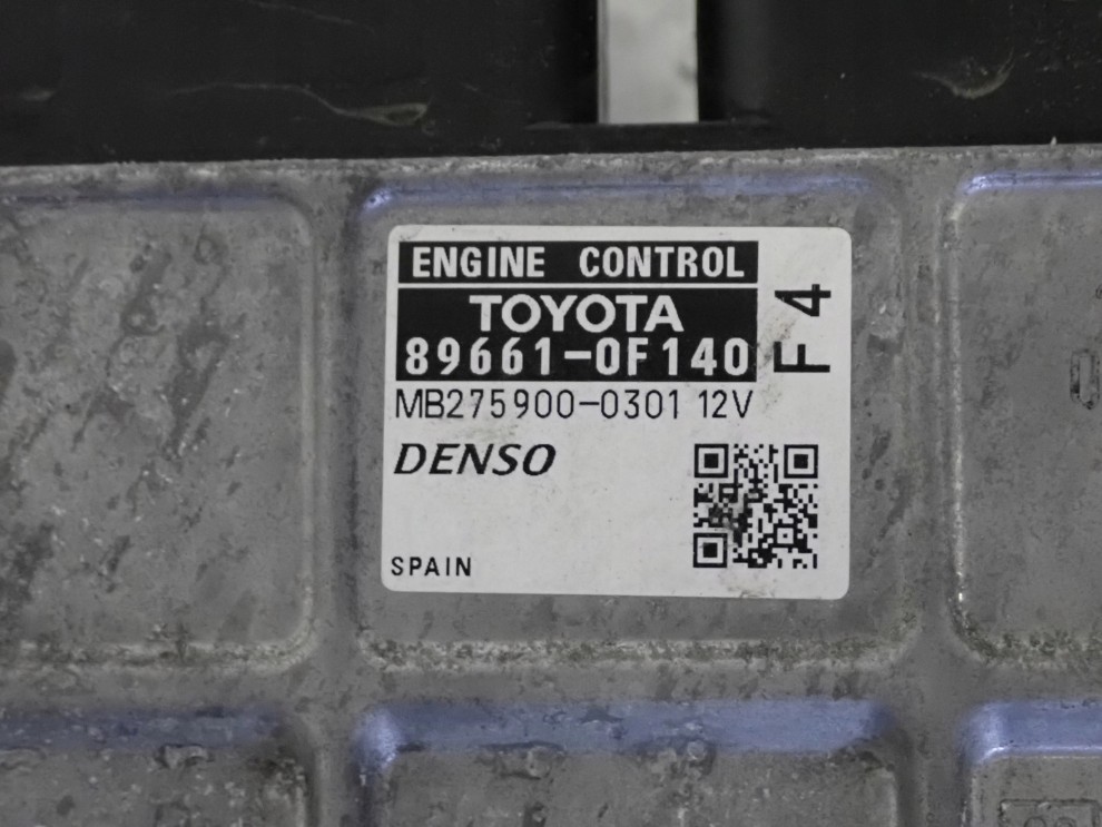 TOYOTA VERSO 2.0 D4D 09-13 ZESTAW STARTOWY STEROWNIK STACYJKA 3/8