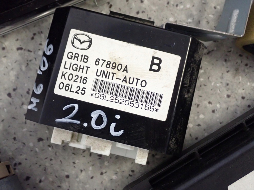 MAZDA 6 MAZDA6 GG 05-07 2.0i ZESTAW STARTOWY KOMPUTER STACYJKA 6/12