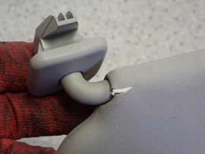 SUZUKI SPLASH 08-14 DASZEK PRZECIWSŁONECZNY LEWY 5/6 MINIATURA