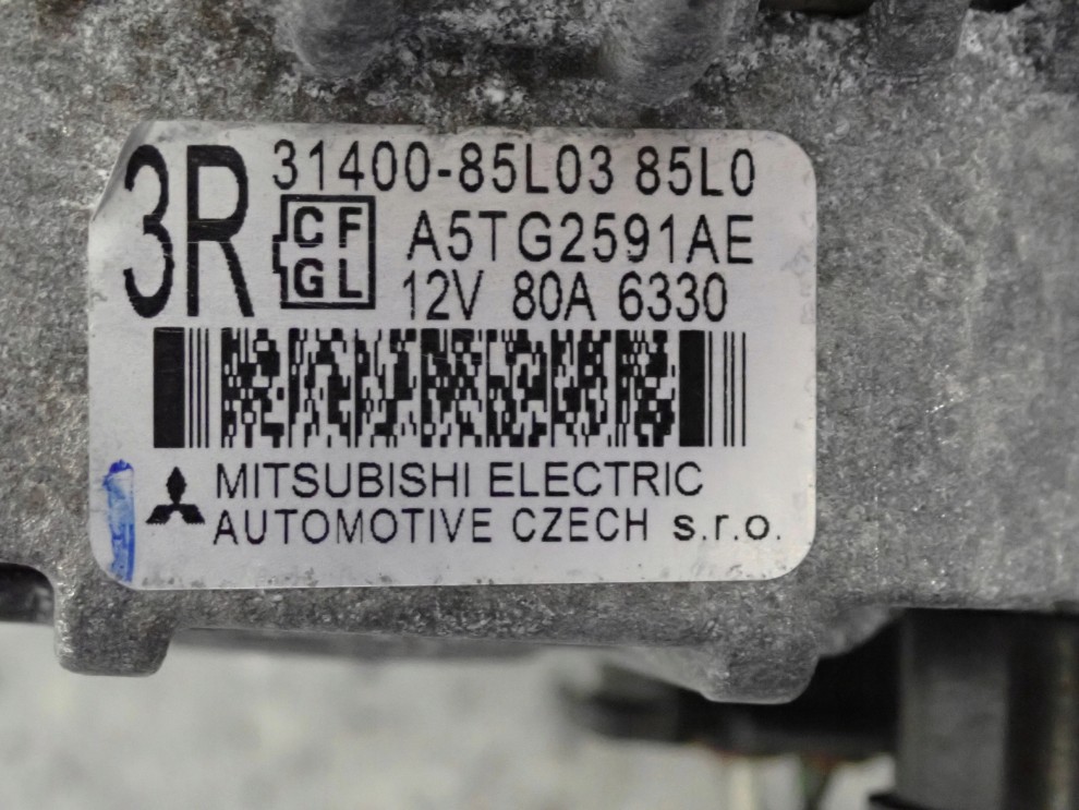 SUZUKI SWIFT MK7 10- 1.2i ALTERNATOR 7/7