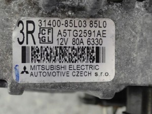 SUZUKI SWIFT MK7 10- 1.2i ALTERNATOR 7/7 MINIATURA