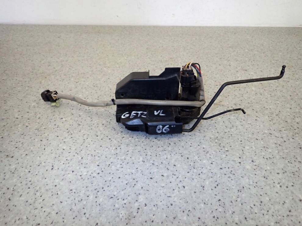 HYUNDAI GETZ 02-10 ZAMEK DRZWI PRZEDNI LEWY 1/4