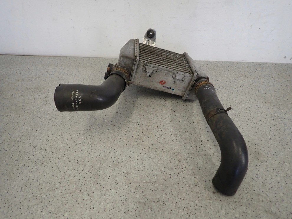 HYUNDAI GETZ 06-10 CRDI INTERCOOLER CHŁODNICA POWIETRZA PRZEWODY 4/7