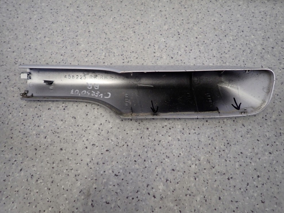 TOYOTA COROLLA VERSO 04-08 RELINGI DACHOWE KOMPLET 7/13