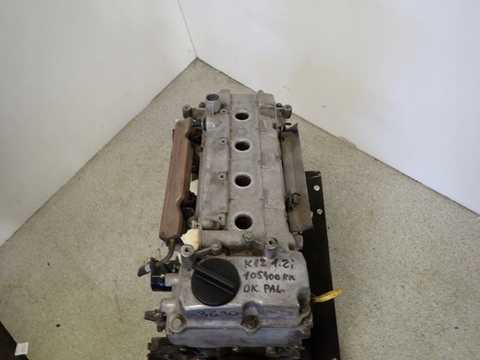 NISSAN MICRA K12 1.2i BENZYNA 02-09 SILNIK MOTOR CR12 105.TYŚ 3/12
