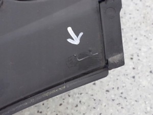 MITSUBISHI GRANDIS 03- PODSZYBIE PRAWE PLASTIKOWE 5/6 MINIATURA