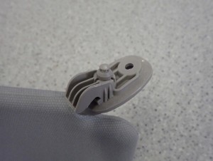 KIA RIO III 11-14 DASZEK PRZECIWSŁONECZNY LEWY EUROPA 7/8 MINIATURA