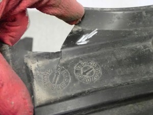 TOYOTA AYGO 06-12 NADKOLE PRZEDNIE LEWE 6/8 MINIATURA