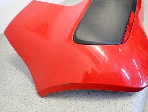 MITSUBISHI COLT 3d 04-08 ZDERZAK TYLNY P04 9/15 MINIATURA