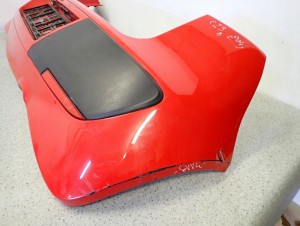 MITSUBISHI COLT 3d 04-08 ZDERZAK TYLNY P04 10/15 MINIATURA