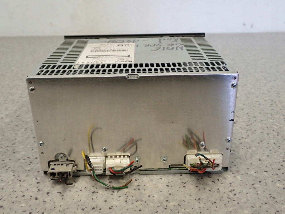 NISSAN NOTE E11 09-12 RADIO CD RAMKA 7/7