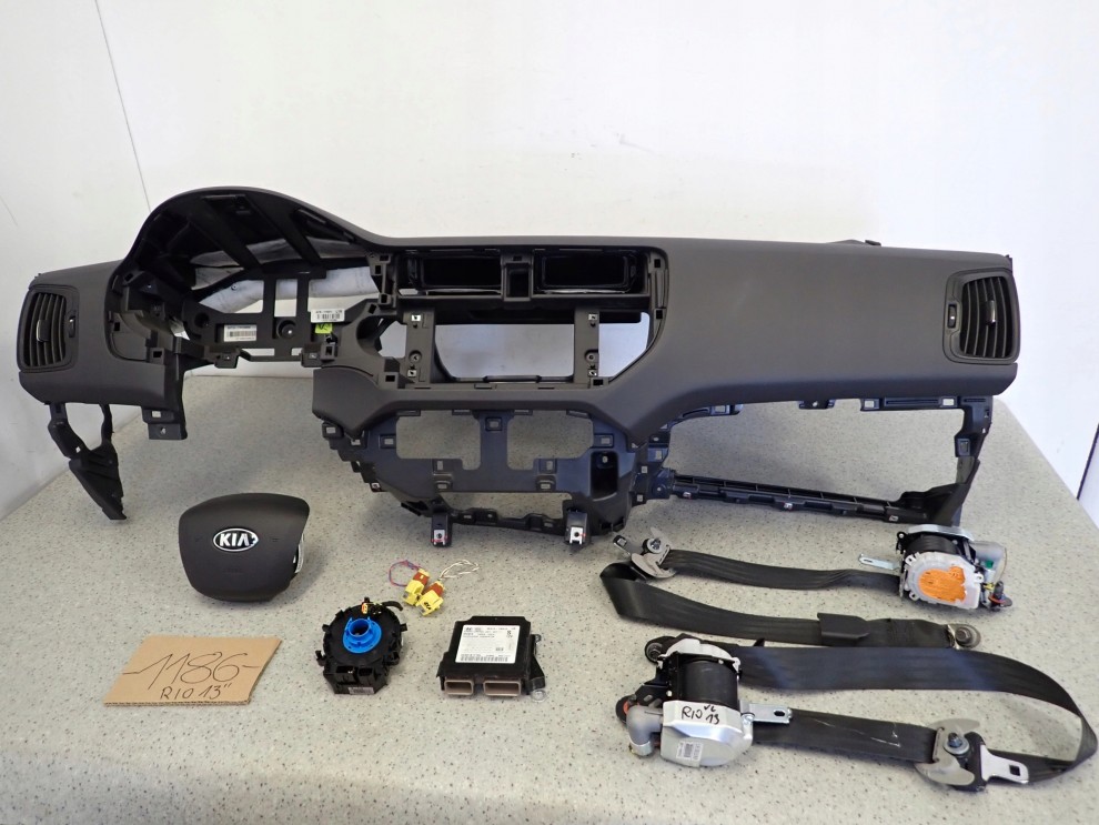 KIA RIO III 11-14 PODUSZKI POWIETRZNE SRS DESKA ROZDZIELCZA 1/16