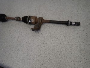 MAZDA 6 MAZDA6 2.0 DIESEL RF5 MANUAL 02-05 PÓŁOŚ PRZEDNIA PRAWA Z PODPORĄ 6/9 MINIATURA