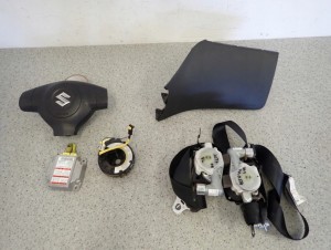 SUZUKI ALTO 09- PODUSZKI POWIETRZNE SRSY AIRBAGI EUROPA 3/14 MINIATURA