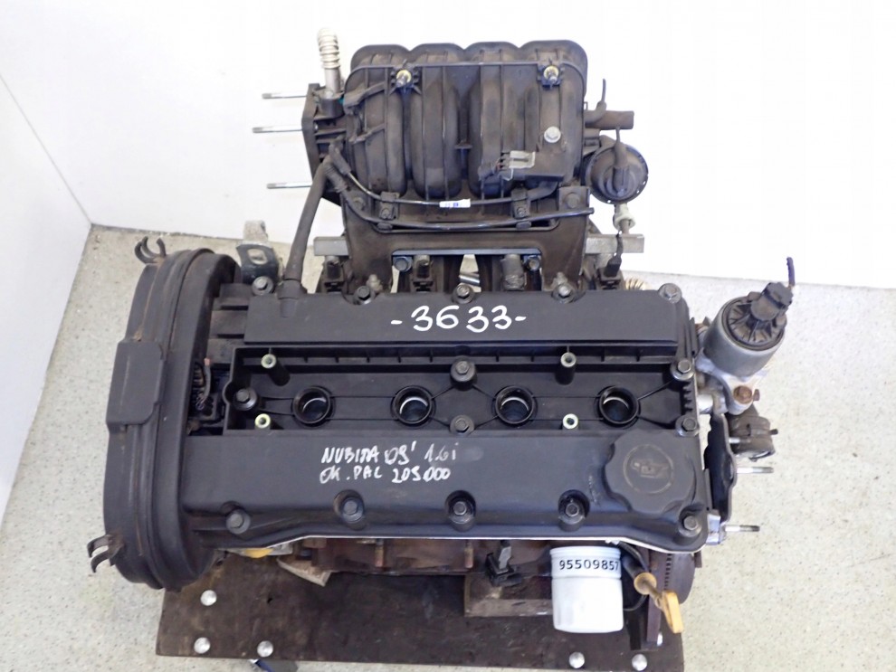 CHEVROLET LACETTI NUBIRA 03-09 SILNIK 1,6 BENZYNA MOTOR F16D3 2/7