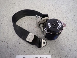 TOYOTA VERSO 09-13 PAS BEZPIECZEŃSTWA TYLNY LEWY III 3 RZĄD 2/3 MINIATURA