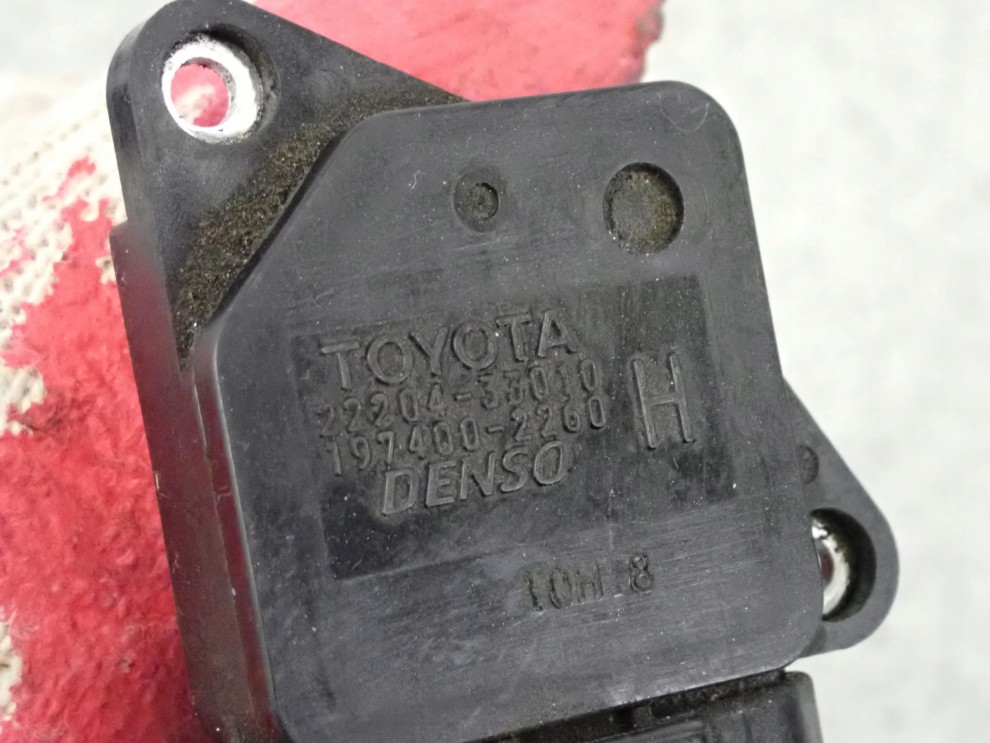 TOYOTA COROLLA E12 1.4 D4D 02-07 PRZEPŁYWOMIERZ POWIETRZA 5/5