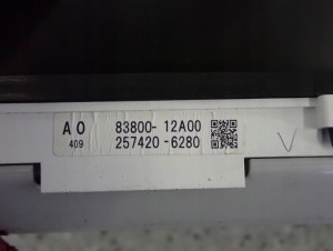 TOYOTA COROLLA E12 1.4 D4D 02-07 LICZNIK ZEGARY AUTOMAT 6/6 MINIATURA