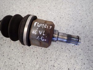 HYUNDAI MATRIX 1.6 BENZYNA 06- PÓŁOŚ LEWA 2/4 MINIATURA