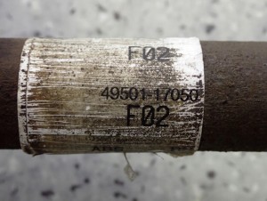 HYUNDAI MATRIX 1.6 BENZYNA 06- PÓŁOŚ PRAWA 4/4 MINIATURA