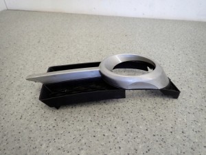 CHEVROLET AVEO 4D SEDAN T250 07- KRATKA ZAŚLEPKA HALOGENU PRZEDNIA LEWA 4/7 MINIATURA