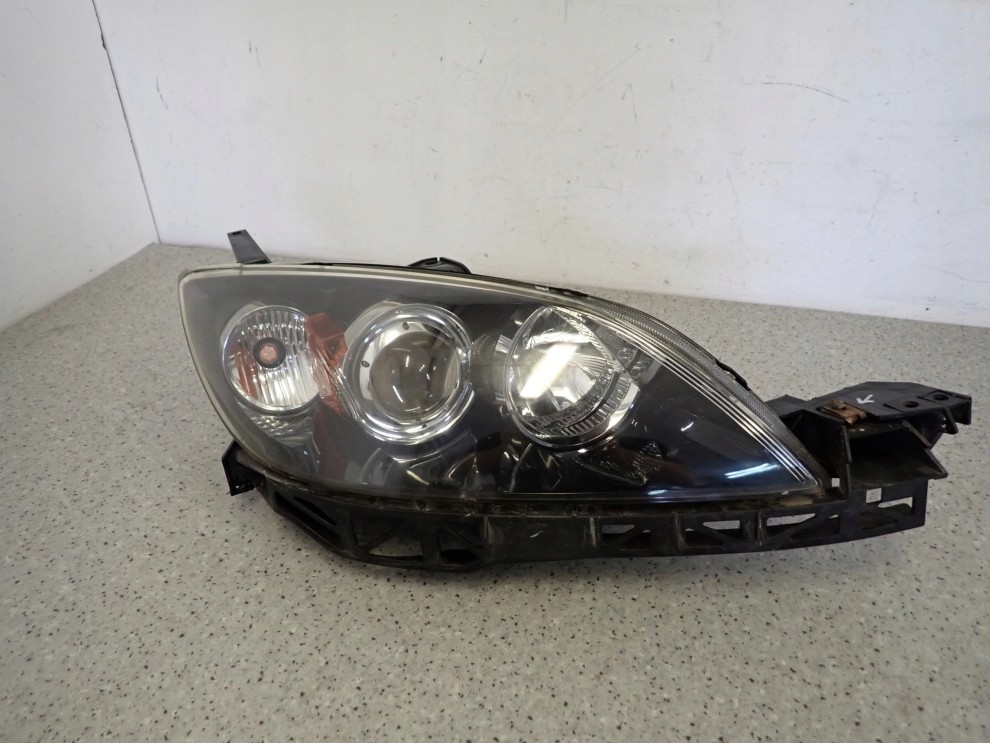 MAZDA3 MAZDA 3 BK HB 03- REFLEKTOR LAMPA PRZEDNIA PRAWA EUROPA 1/12