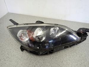 MAZDA3 MAZDA 3 BK HB 03- REFLEKTOR LAMPA PRZEDNIA PRAWA EUROPA 2/12 MINIATURA