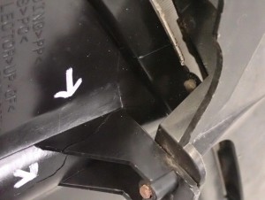 MAZDA3 MAZDA 3 BK HB 03- REFLEKTOR LAMPA PRZEDNIA PRAWA EUROPA 10/12 MINIATURA