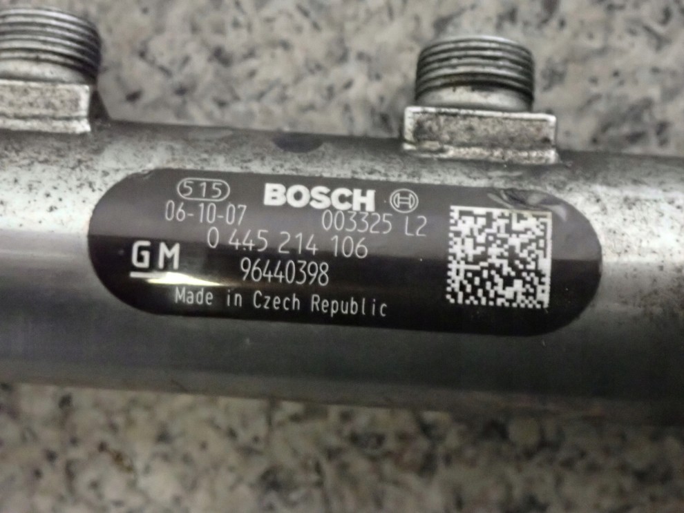 CHEVROLET EPICA 2.D LISTWA WTRYSKOWA CZUJNIK ZAWÓR 8/8