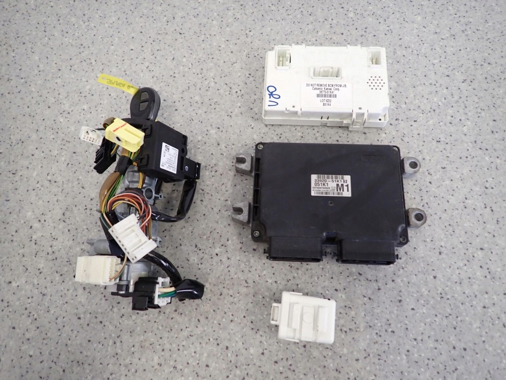 SUZUKI SPLASH 1.2i 08- ZESTAW STARTOWY KOMPUTER STACYJKA 1/7