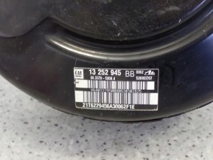 CHEVROLET CRUZE 08-12 SERWO HAMULCOWE 3/6 MINIATURA