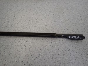 KIA RIO III 5D 11-14 LISTWA ZGARNIAJĄCA DRZWI PRZEDNIA LEWA 5/5 MINIATURA