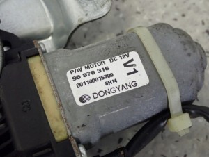 CHEVROLET AVEO T250 07- PODNOŚNIK SZYBY PRZEDNI LEWY 6/6 MINIATURA