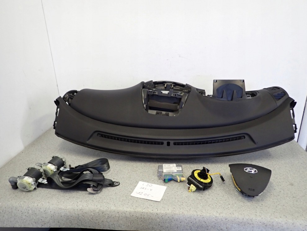 HYUNDAI I30 07-12 PODUSZKI POWIETRZNE ZESTAW DESKA ROZDZIELCZA SRSY EUROPA 7/16