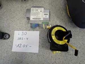 HYUNDAI I30 07-12 PODUSZKI POWIETRZNE ZESTAW DESKA ROZDZIELCZA SRSY EUROPA 5/16 MINIATURA