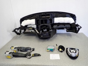 HYUNDAI I30 07-12 PODUSZKI POWIETRZNE ZESTAW DESKA ROZDZIELCZA SRSY EUROPA 10/16 MINIATURA