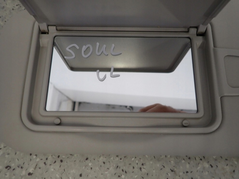 KIA SOUL 09-11 DASZEK PRZECIWSŁONECZNY LEWY 4/10