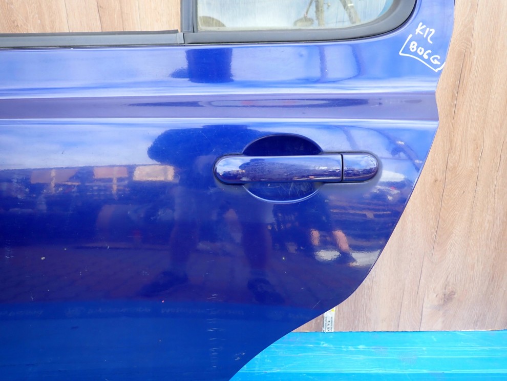 NISSAN MICRA K12 03-10 5d DRZWI TYLNE LEWE BW6 5/9