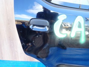 SUZUKI ALTO NISSAN PIXO 09- DRZWI TYLNE PRAWE ZAM 4/8 MINIATURA