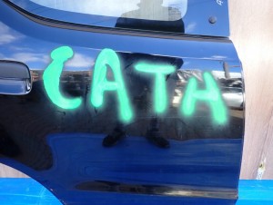 SUZUKI ALTO NISSAN PIXO 09- DRZWI TYLNE PRAWE ZAM 5/8 MINIATURA