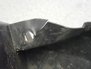 TOYOTA AURIS I 07-12 NADKOLE PRZEDNIE LEWE 6/12 MINIATURA